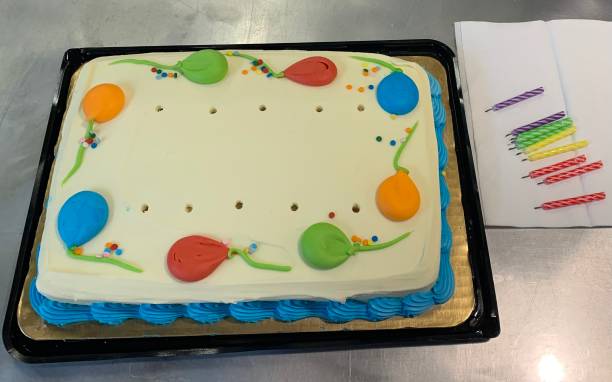 istock Birthday Cake and Candles 1954757556