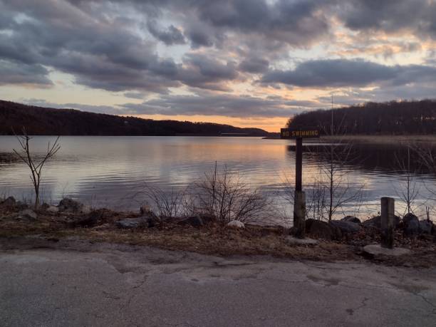 istock No Swimming Lake 1954778116