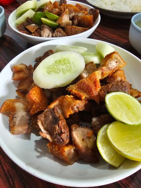Grilled pork belly