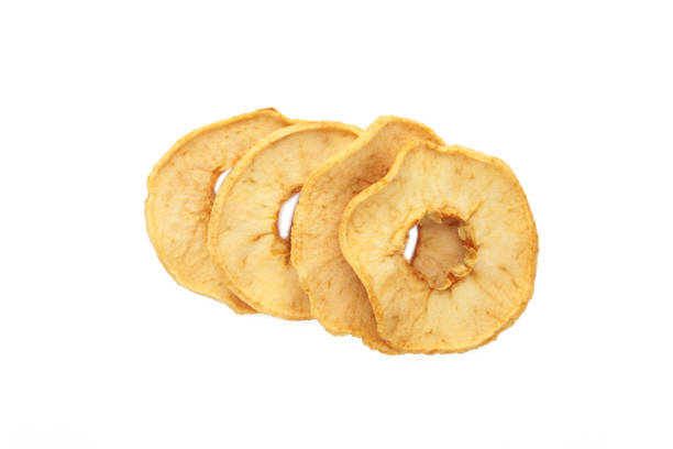 istock Dried apples isolated on a white background 1954868383
