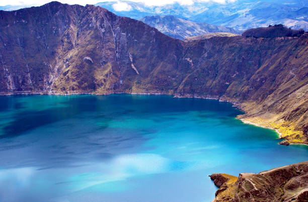 istock Quilotoa lake 1954914076