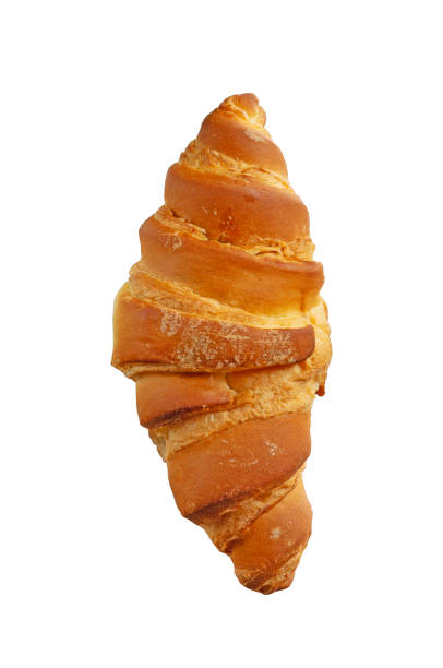 istock Fresh croissant isolated on the white background 1954945766