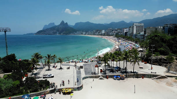 istock Arpoador Beach at Downtown Rio de Janeiro in Rio de Janeiro Brazil. 1954981560