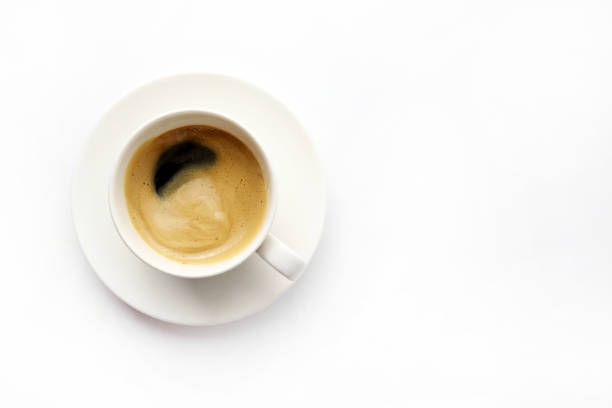 istock A cup of coffee isolated on white background. 1955033528