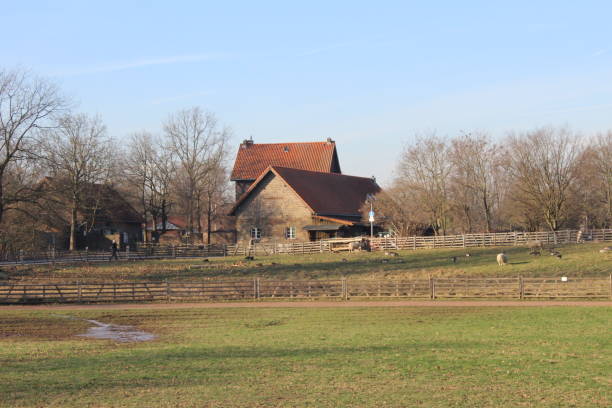 istock View of a farm in Germany 1955046666