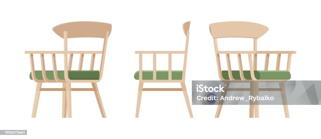 Poltrona de madeira, sala de estar, pátio bistrô conjunto bege - Vetor de Aconchegante royalty-free Poltrona de madeira, sala de estar, pátio bistrô conjunto bege - Vetor de Aconchegante royalty-free
