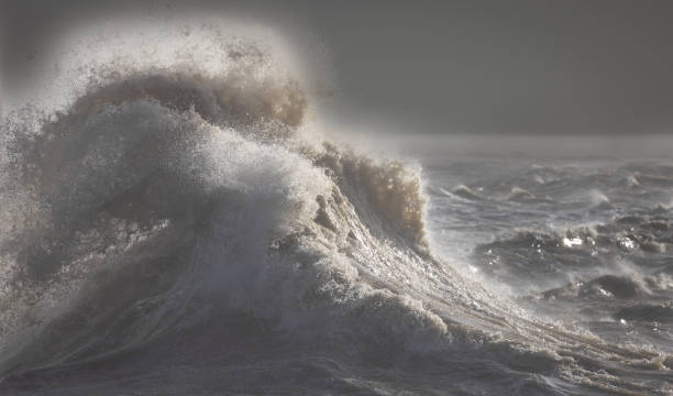 istock Storm Waves English Channel 1955213408