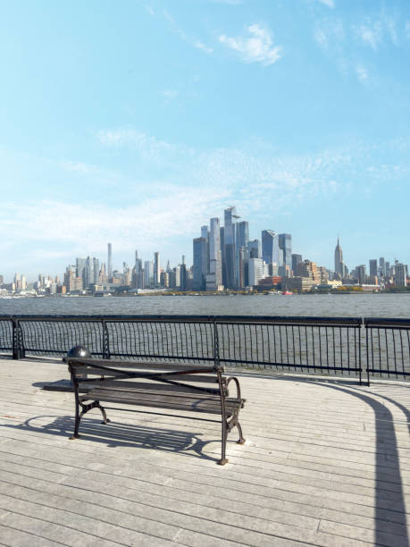View of Manhattan from Brooklyn Park - Landscape
