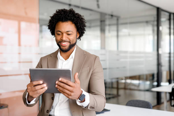 istock Confident African-American businessman in suit 1955298271