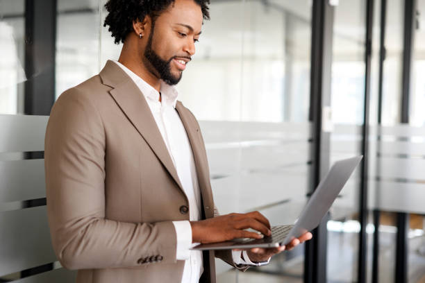 istock Confident African-American businessman in suit 1955305705