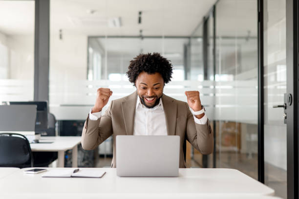 istock Confident African-American businessman in suit 1955305733