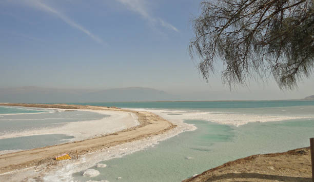 istock Israel, Dead sea salt shore 1955640703