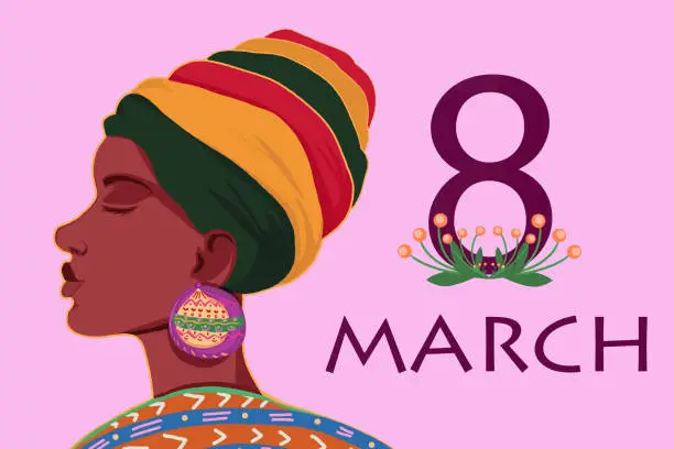 Vector illustration of International women's day