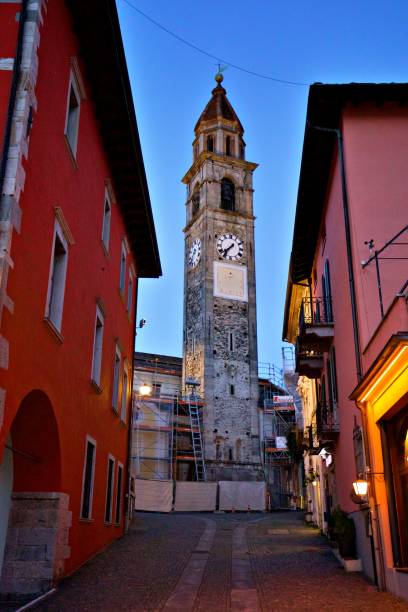 istock Historical city center in the evening 1955700587