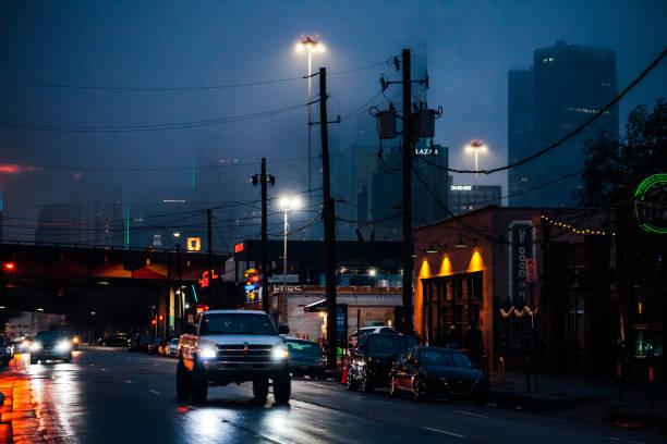 istock Deep Ellum by night - Dallas, Texas 1955718777
