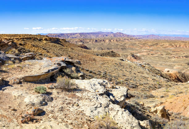 istock Badlands Wyoming Landscape 1955749390