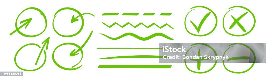 Learning Check Mark School Exam Work Remark Vector Arrow And Check Mark Stock Illustration ...