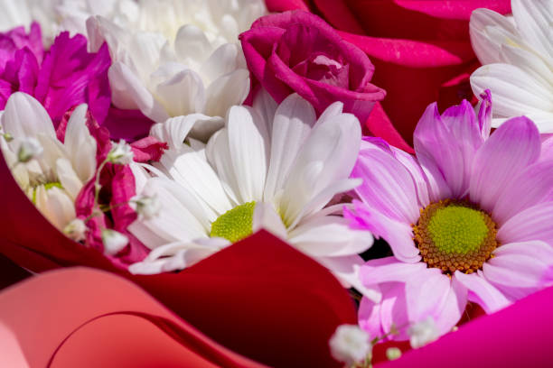 a beautiful bouquet combined with different flowers