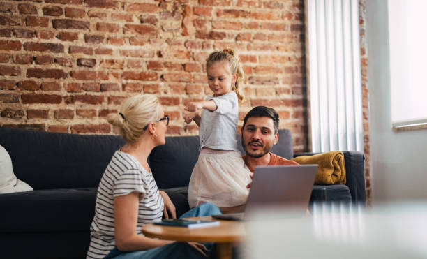 istock A Happy Beautiful Family Having Fun At Home 1955925275