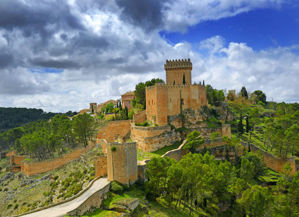 The Castle of La Muela, dating back to the Middle Ages, on the Cerro Calderico: after a complete restoration, now the castle is open to the public