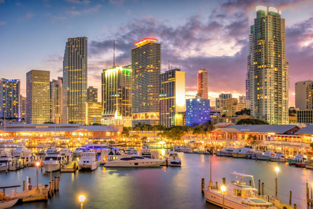 istock Downtown Miami Skyline Harbor Florida 1956068953