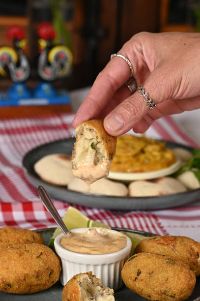 istock fried cod fritter typical Portuguese food fish cake healthy food cod roll 1956282827