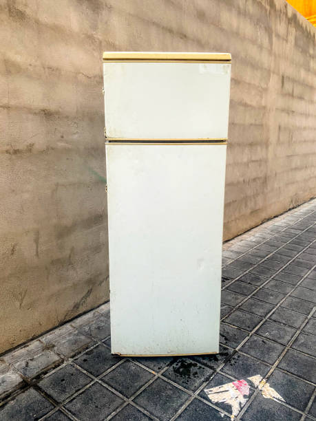 Refrigerator in the street