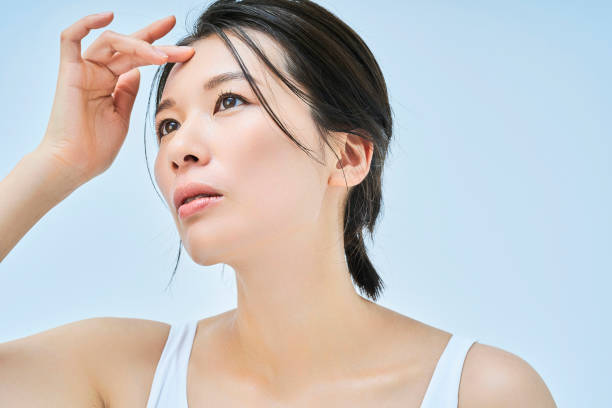 istock A woman worried about skin problems 1956766022