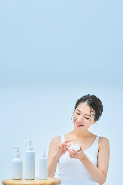 istock asian woman doing skin care 1956776408
