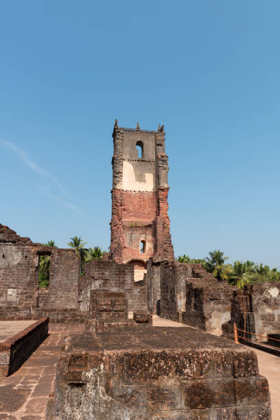 istock Ruins of St. Augustine tower in Old Goa 1956917804