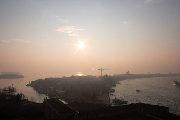 Venice in December images of canals and from bell towers