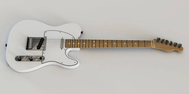 istock electric guitar isolated on white background 1956938508