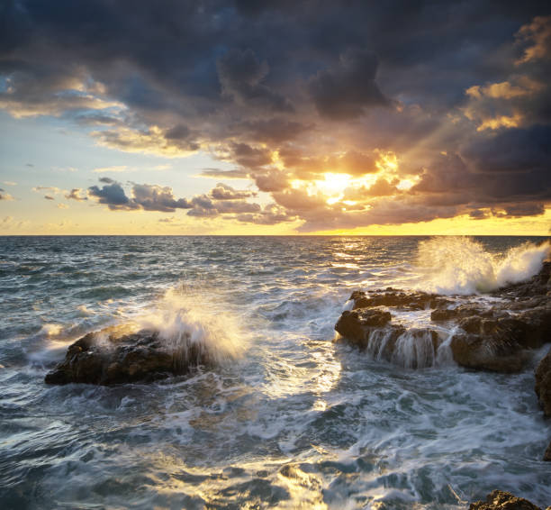istock Storm seascape nature composition 1956942266