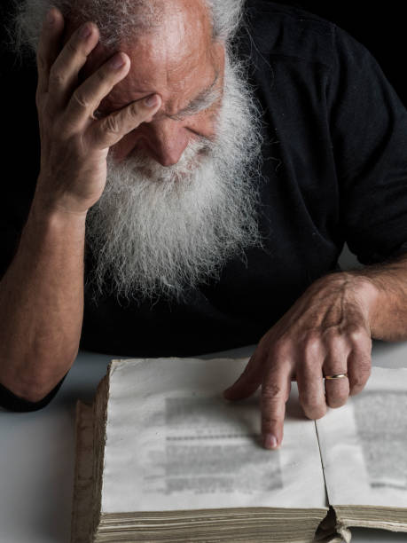 istock Close-up of a wise old man 1956959099