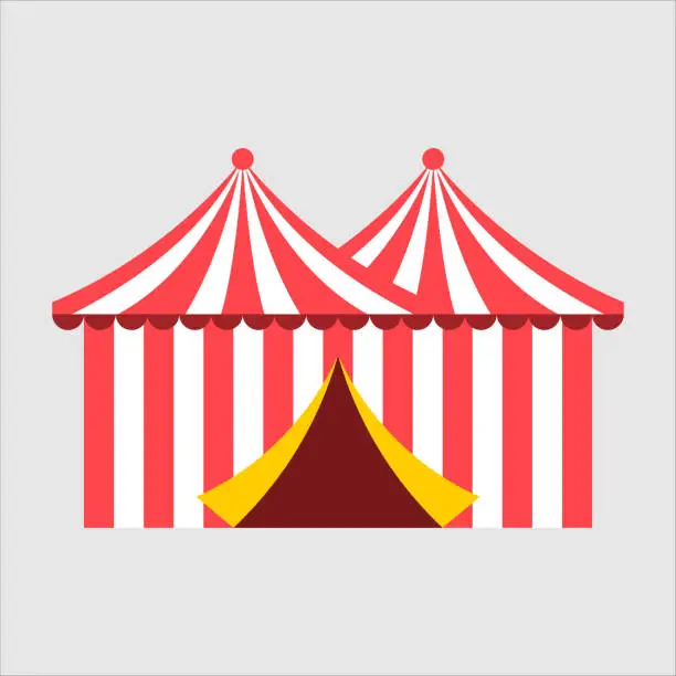 Vector illustration of Carnival Element Vector Design Collection