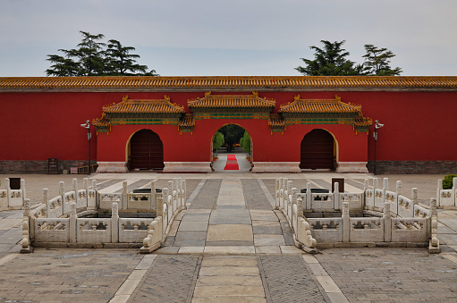 The Imperial Temple in Beijing, China, now serves as the Cultural Palace of the Working People