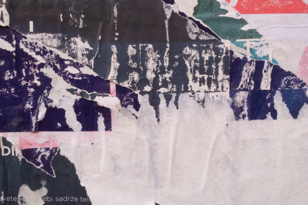 istock Torn street poster grungy background 1956992801