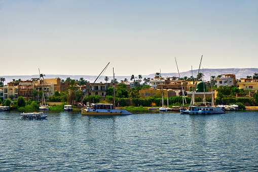 River Nile and Luxor, Egypt
