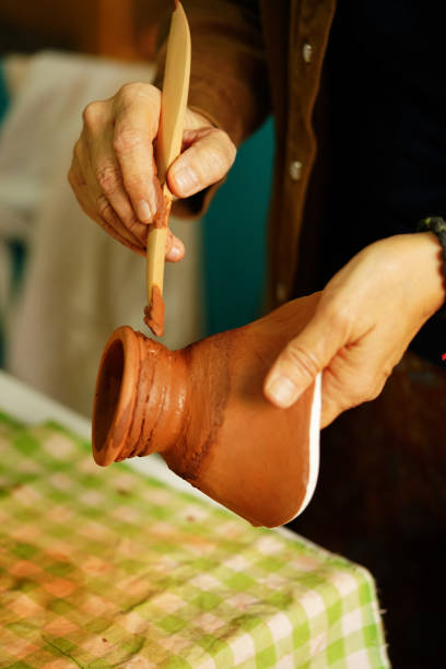 ceramics, hobby, soil, handmade, design, stock photo