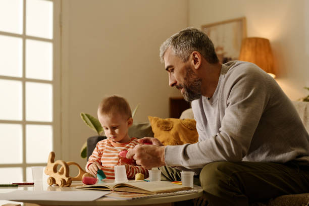 istock Playing together with new toys 1957075655