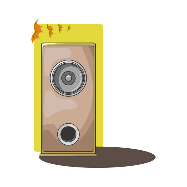 speaker - city of westminster audio stock-grafiken, -clipart, -cartoons und -symbole