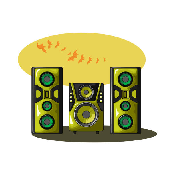 speaker - city of westminster audio stock-grafiken, -clipart, -cartoons und -symbole