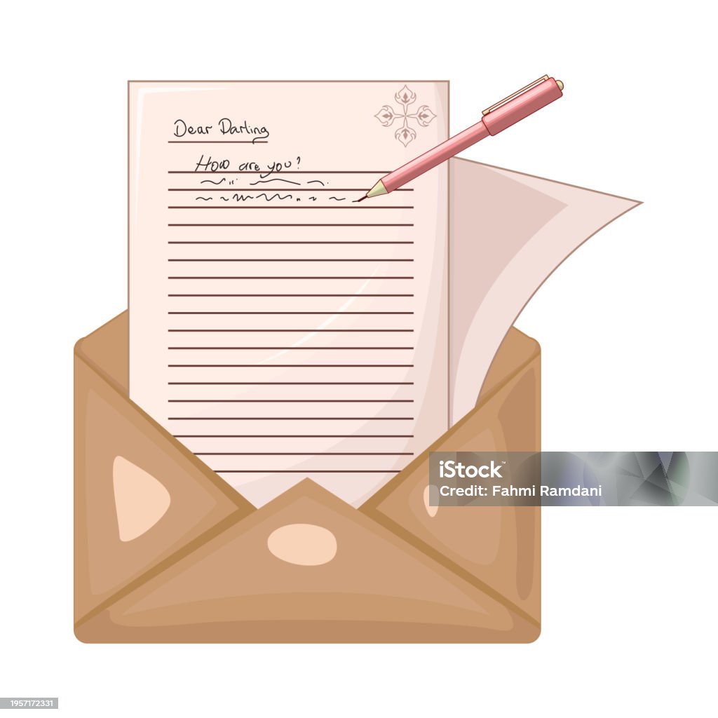 Letter Note Images Letter Stock Illustration - Download Image Now - Adhesive Note, Aging ...