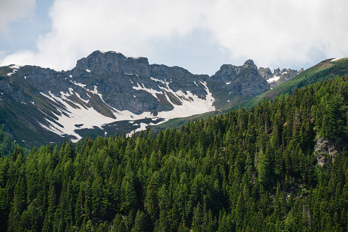 Alpine landscape in the Alto Adige - Italy