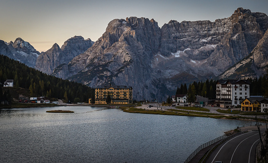 Lago di Misurina in the Dolomites