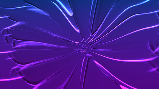 ‎Blue-violet background with cracked glass effect.