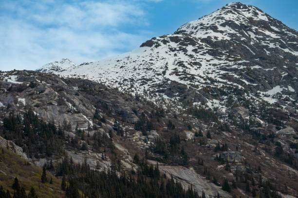 istock Snow and mountainside in Alaska during summer 1957315379