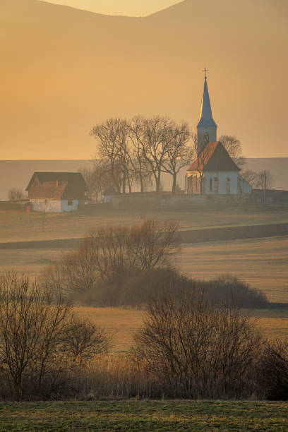 istock Old church in Transylvania, Romania 1957316520