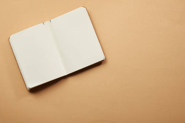 istock Top View Of Empty Notebook And Pencil 1957360973