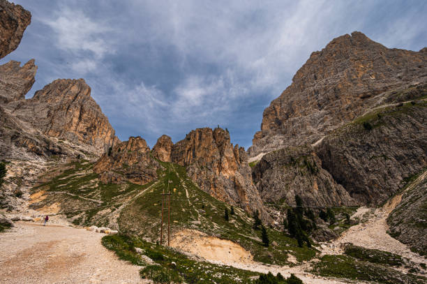 istock landscape inside the Catinaccio mountain range, Dolomites, Val di Fassa 1957369131